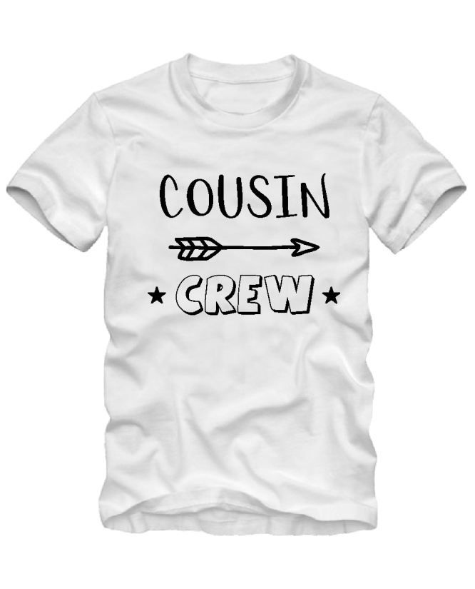 Marškinėliai Cousin crew